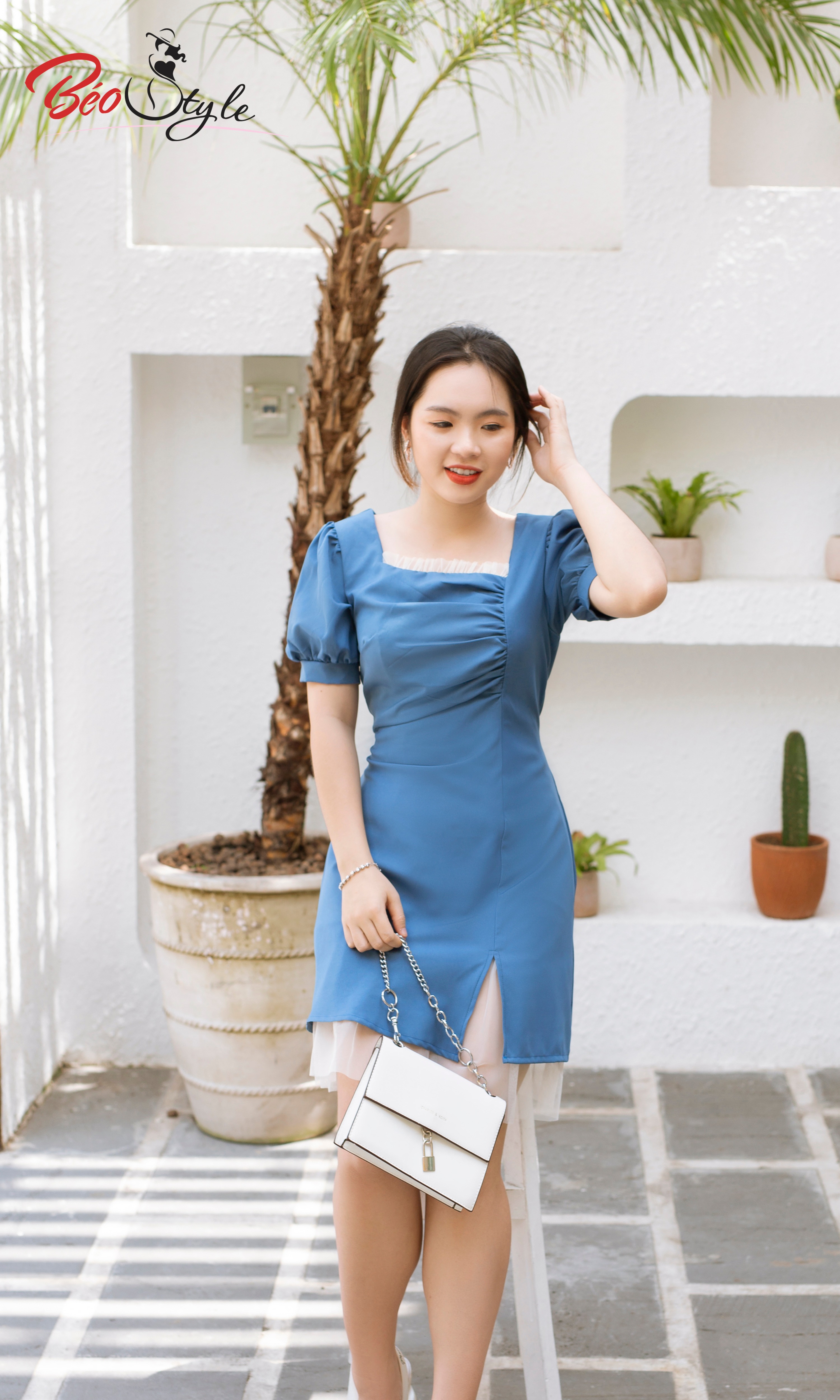 [HCM]BIGSIZE nữ đầm bigsize dáng suông kiểu DABS018 Beostyle cho người béo mập 55-100kg - Mặc đi tiệcđi chơi hoặc dạo phố