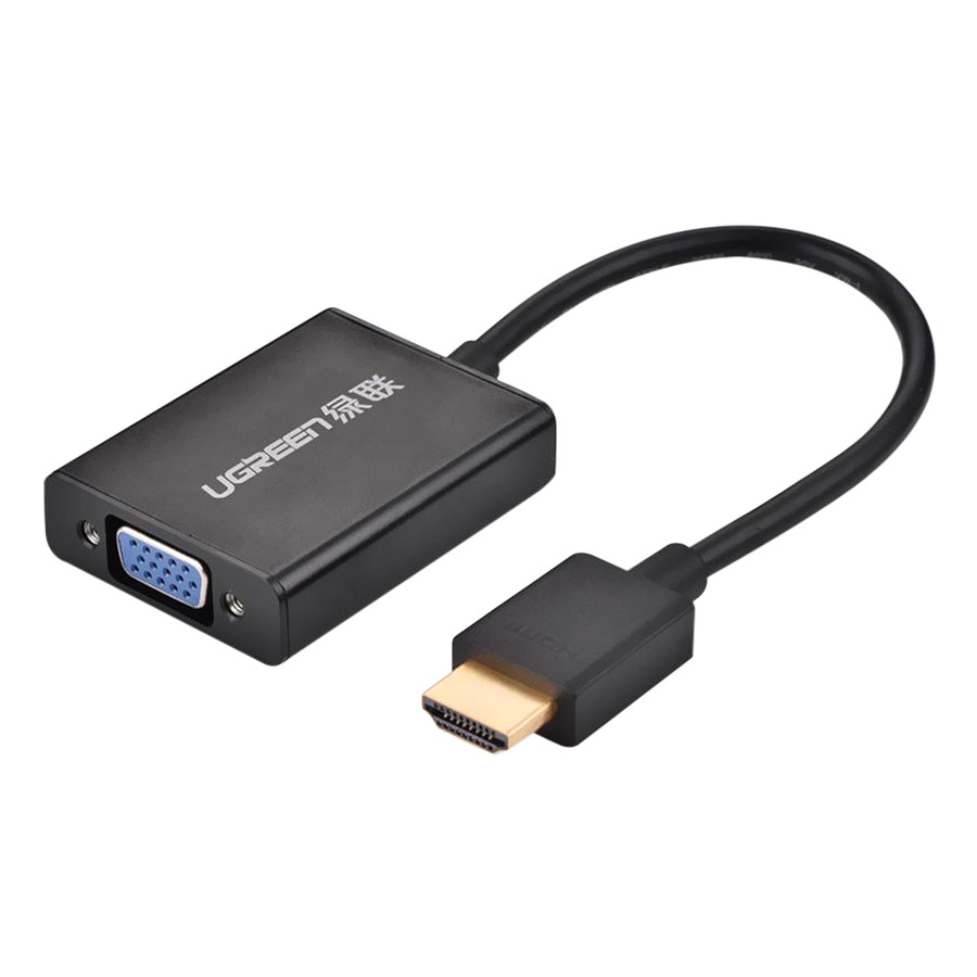 Cáp chuyển hdmi to vga ugreen 40233 chính hãng