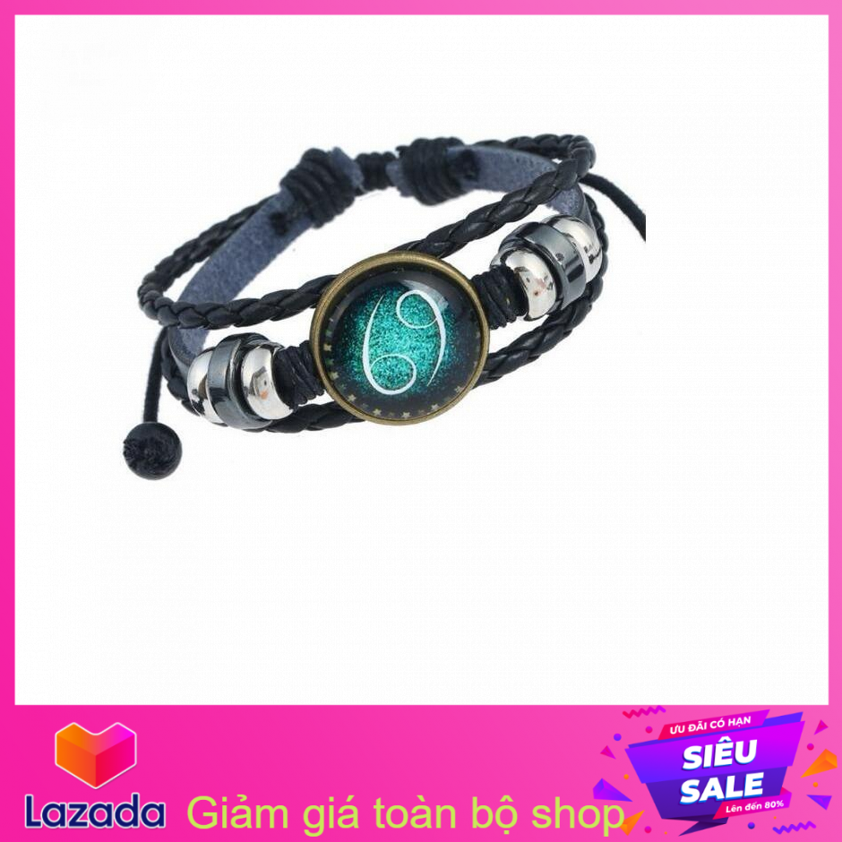 Mẫu#04 Vòng đeo tay 12 cung hoàng đạo - Cung Cự Giải Cancer (21/06 - 22/07)