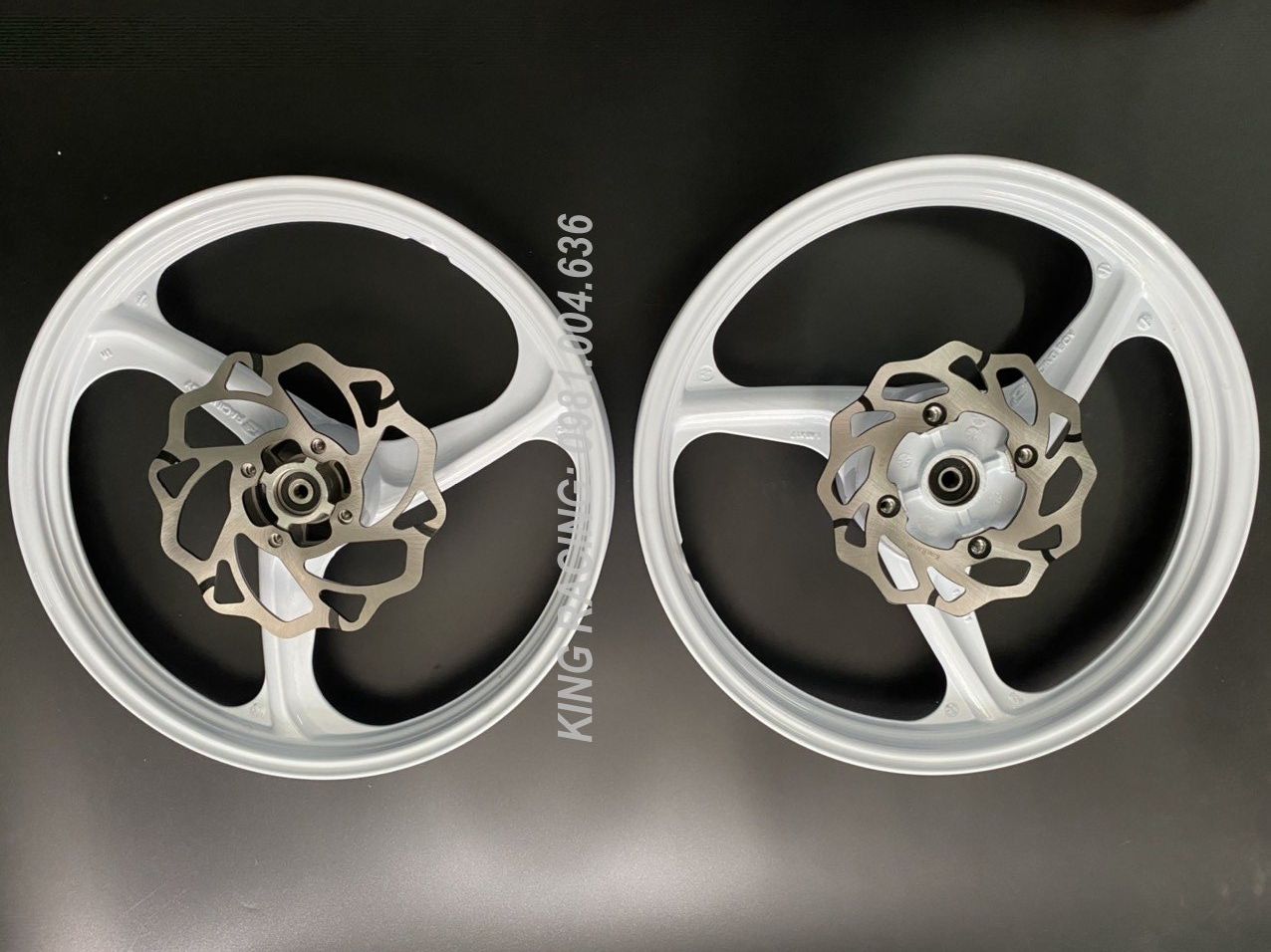 MÂM-VÀNH 3 CÂY 2 ĐĨA CHÍNH HÃNG RCB GẮN EXCITER 135 HOẶC CÁC  XE LÊN THẮNG ĐĨA SAU ...