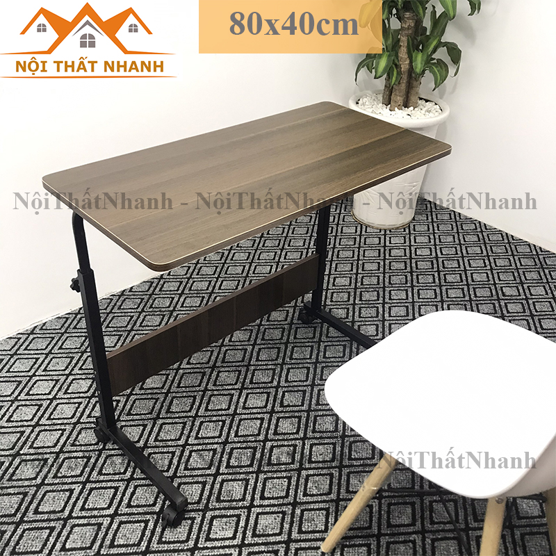 Bàn làm việc đa năng nâng hạ có bánh xe di chuyển