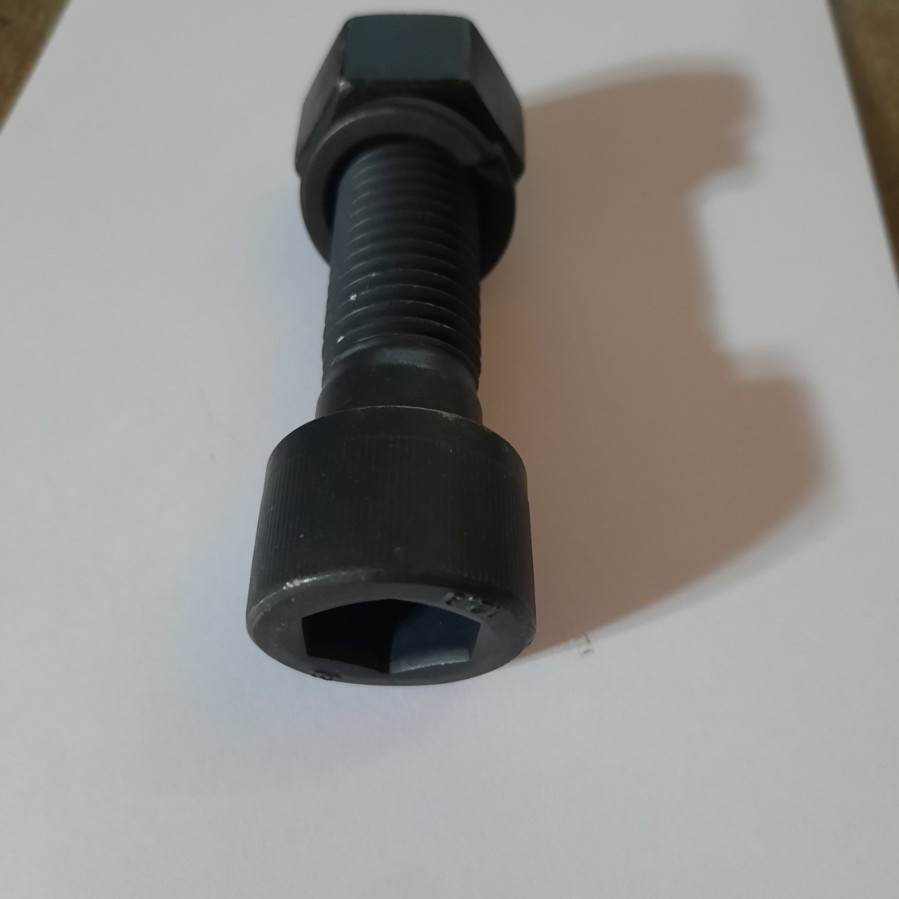 Bộ 10 Bu lông chìm lục giác ren lửng - Bu lông thép cấp bền 12.9 kích cỡ phi 10mmx 60mm ( màu đen)