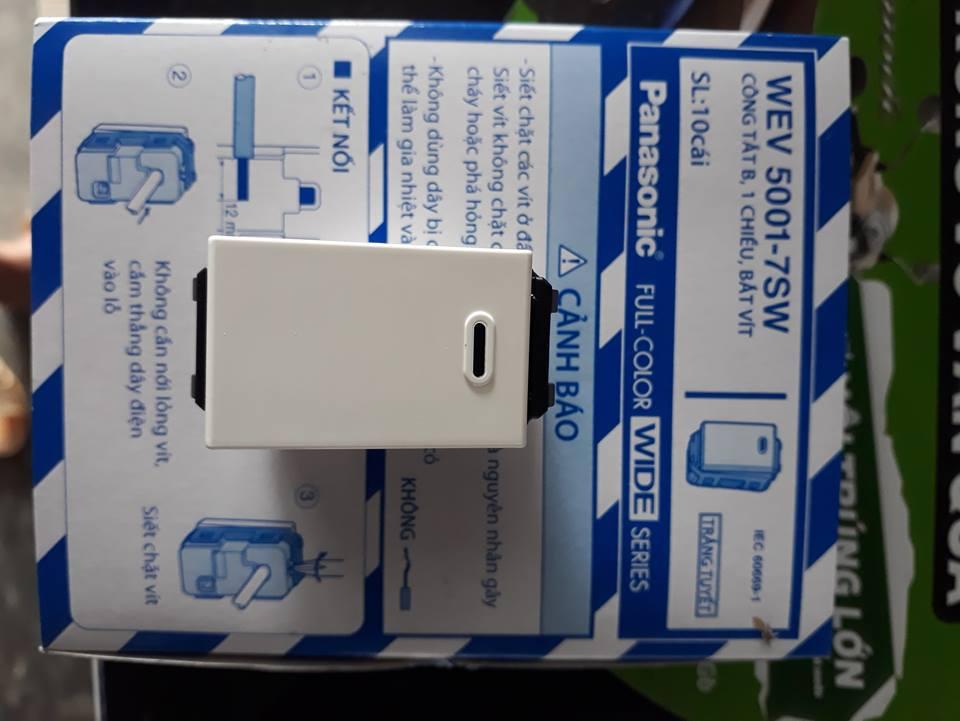 Công tắc Panasonic 5001-7SW(hạt to,1 chiếc)