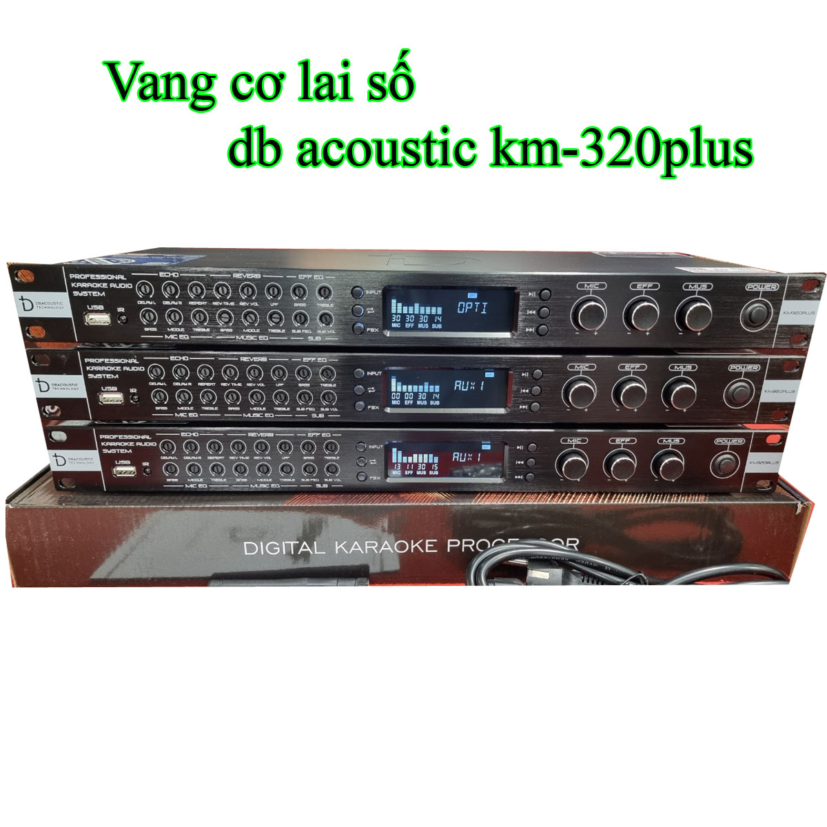 Vang cơ lai số db acoustic km 320 plus hàng hãng