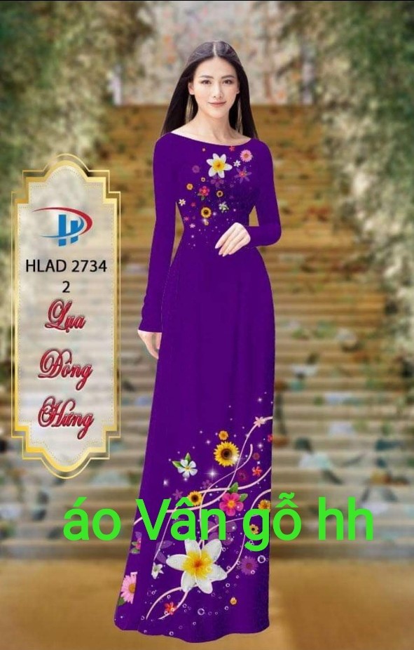 [HCM]Vải áo dài cao cấp hoạ tiết hoa rơi xéo (lụa vân gỗ hoa hồng)