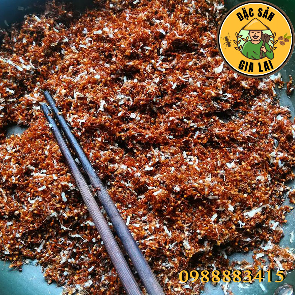 Muối Kiến Vàng Jrai hũ 250gr - 165k