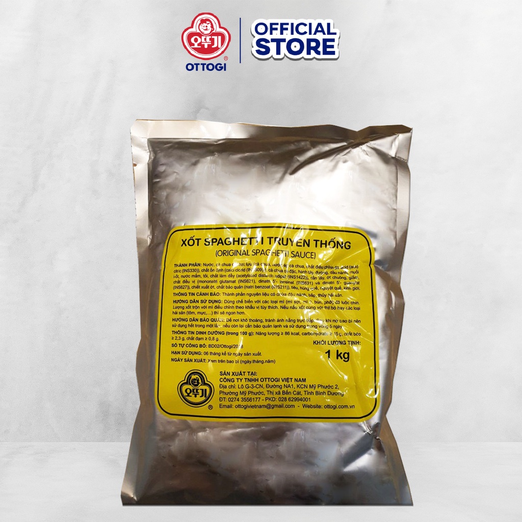 Xốt Spaghetti Truyền Thống Ottogi 1kg