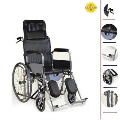 Xe Lăn Đa Năng Lucass - Có Bô Vệ Sinh - Có Thể Ngã Nằm - Có 2 Tay Thắng Tiện Dụng