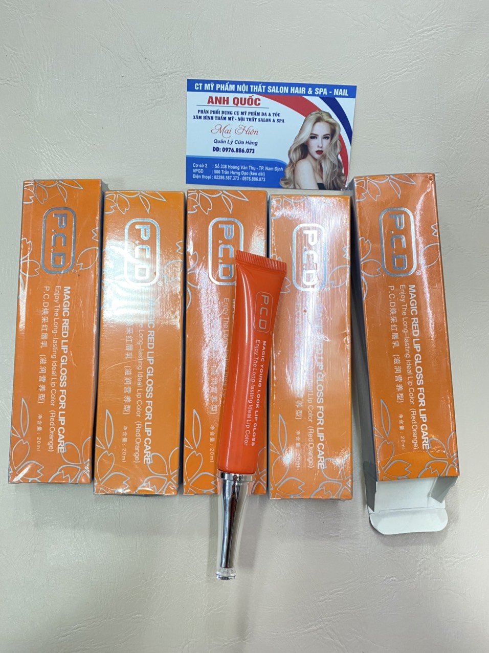 Dưỡng kích màu sau xăm pcd
