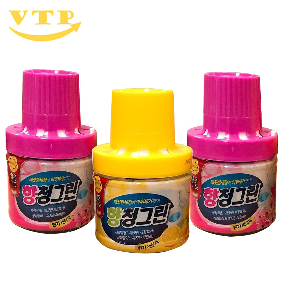 Combo 3 Cốc Thả Bồn Cầu Thuỷ Tinh Hàn Quốc 180gr