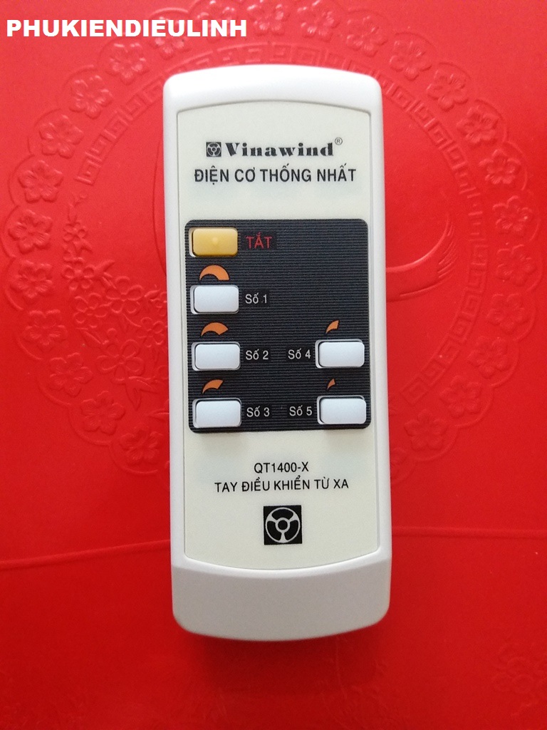 ĐIỀU KHIỂN QUẠT TRẦN ĐIỆN CƠ THỐNG NHẤT VINAWIND 3 CÁNH QT1400 CHÍNH HÃNG