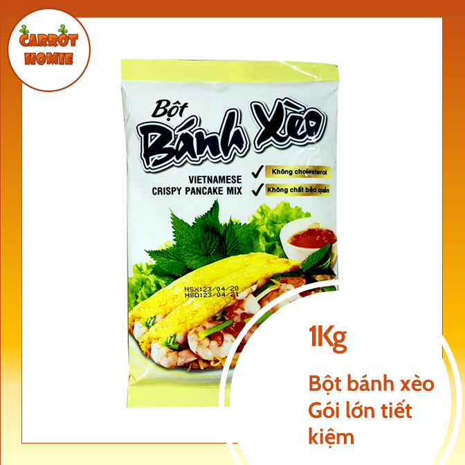 Bột bánh xèo 1kg gói lớn tiết kiệm
