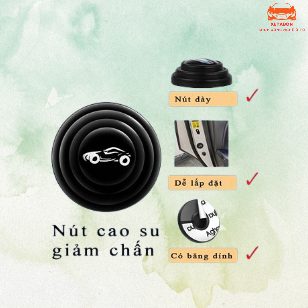 Nút cao su giảm chấn chống sốc bảo vệ cửa ô tô, giảm lực khi đóng, mở cửa