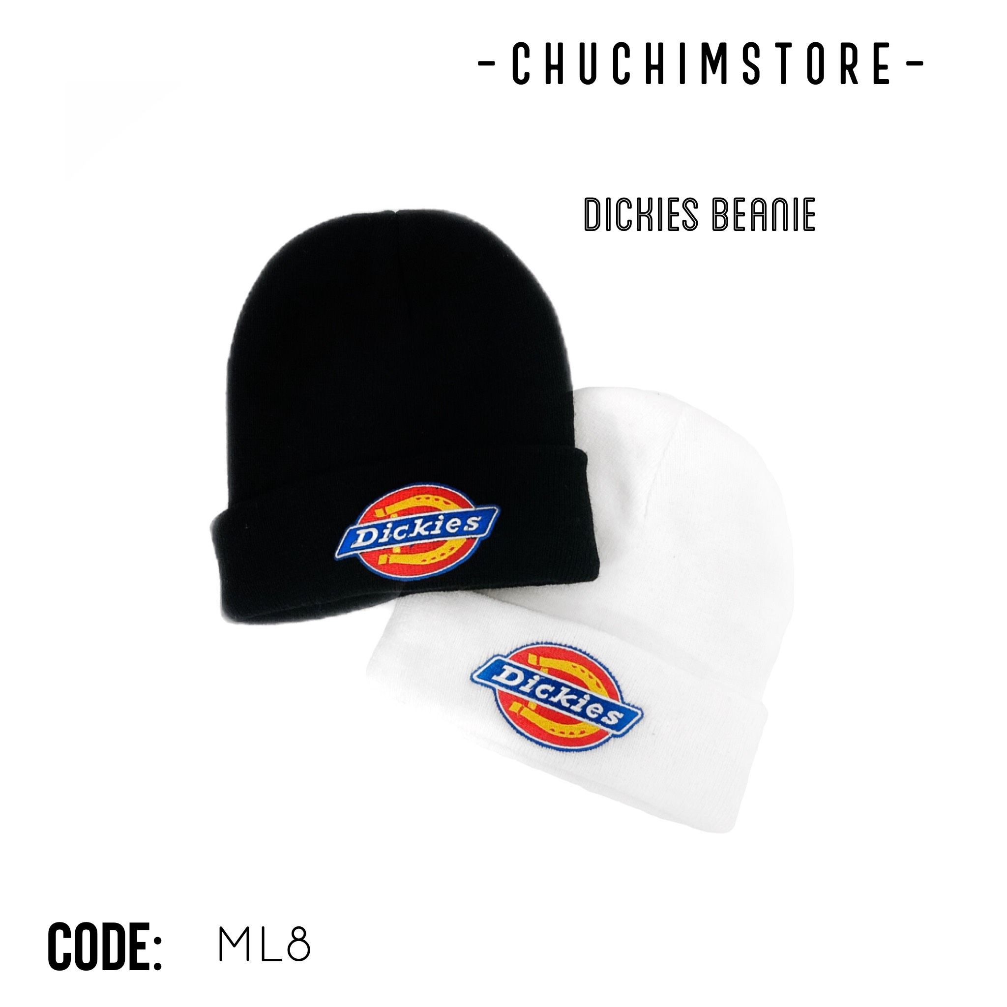 Mũ len logo dickies
