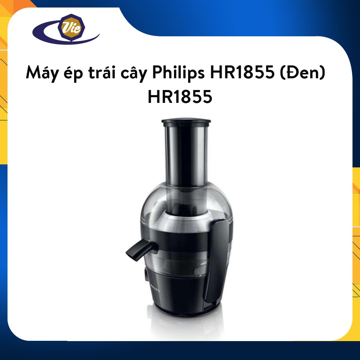 Máy ép trái cây philips HR1855(Đen)