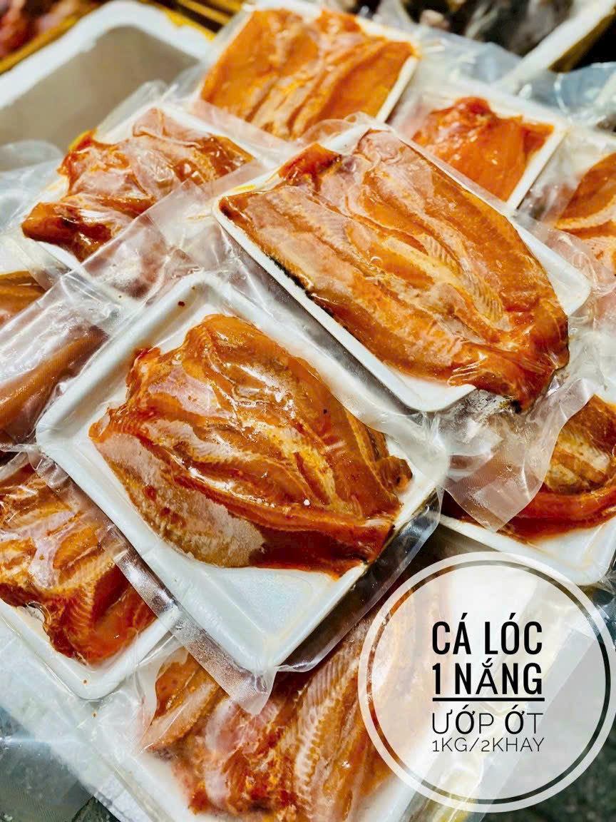 Khô cá lóc 1 nắng hàng ngon loại 1 - giá cực rẻ, khô cá lóc vị đậm đà vừa ăn, đã ướp sẵn gia vị - thơm ngon, thịt béo dẻo, không chất bảo quản, đảm bảo atvstp, khô cá lóc miền tây, khô cá lóc an giang, gỏi khô cá lóc