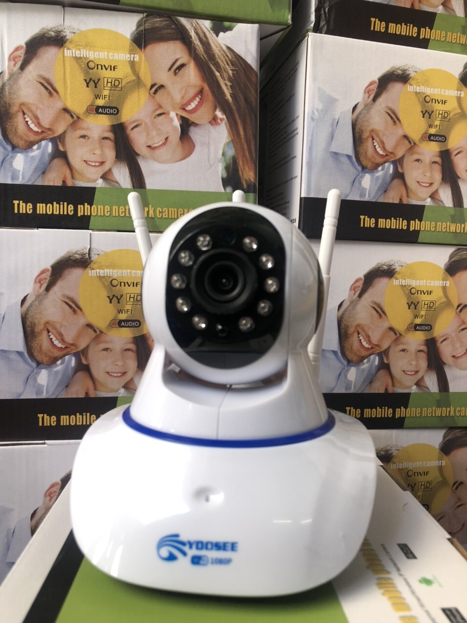 Camera yoosee wifi yoosee 3 râu 2mp - Yoosee 360 độ 1080p, Hàng Chất lượng bảo hành 12 tháng
