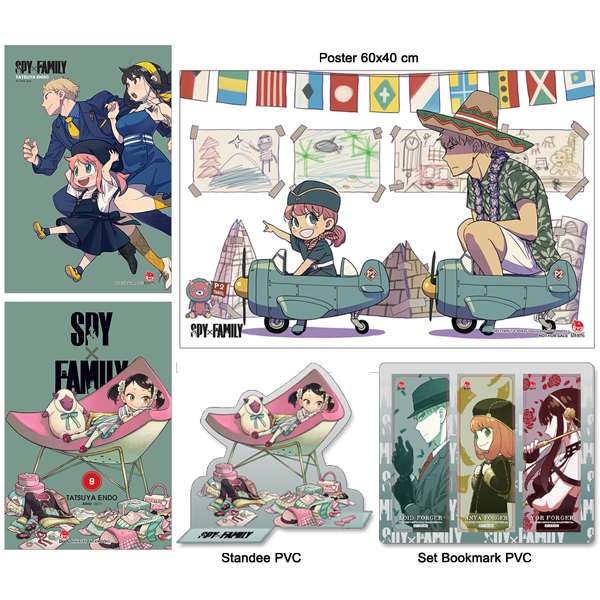 Truyện - spy x family 1234567 8 thường , spy x family 7 9 limit + poster
