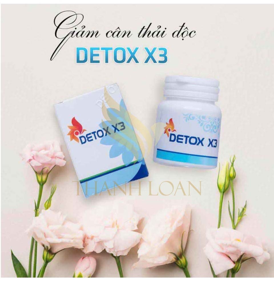 Viên Uống Giảm Cân Detox X3 Mộc Linh Giúp Giảm Mỡ Bụng Hiệu Quả - Thanh Loan