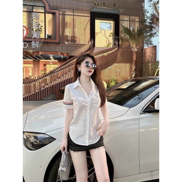 Áo sơ mi quốc dân viền tay Form <60kg