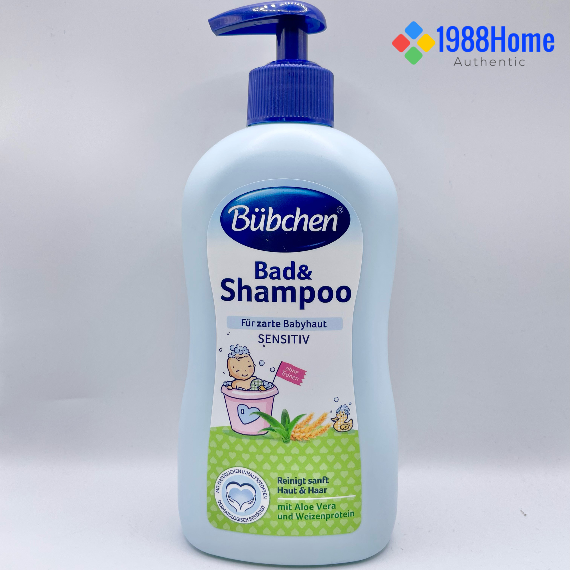 Sữa tắm gội toàn thân cho trẻ sơ sinh Bubchen 400ml - Dịu nhẹ an toàn cho da nhạy cảm của bé