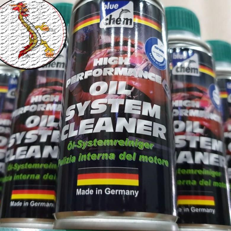 Súc rửa động cơ bluechem oil system cleaner 50ml, vệ sinh khoang máy bluechem 15 phút tẩy bay cặn bẩn