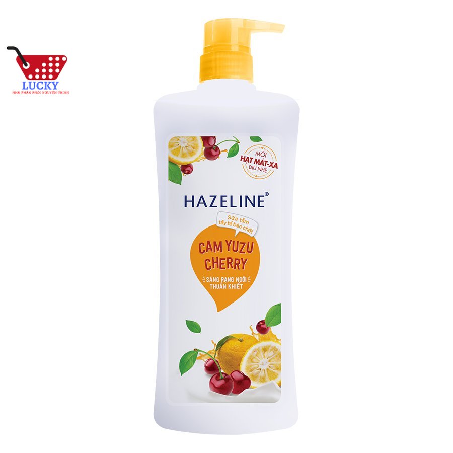Sữa tắm dưỡng thể trắng da Hazeline 800gr