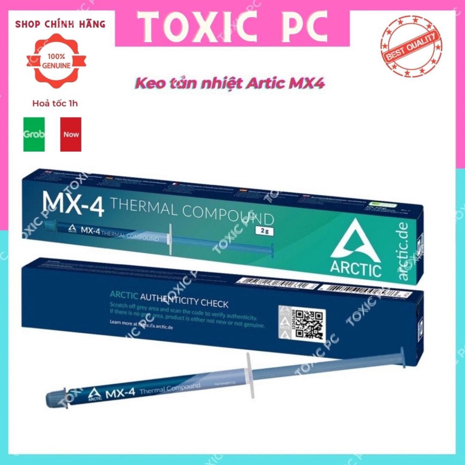 Keo tản nhiệt arctic mx4 làm mát cpu | gpu