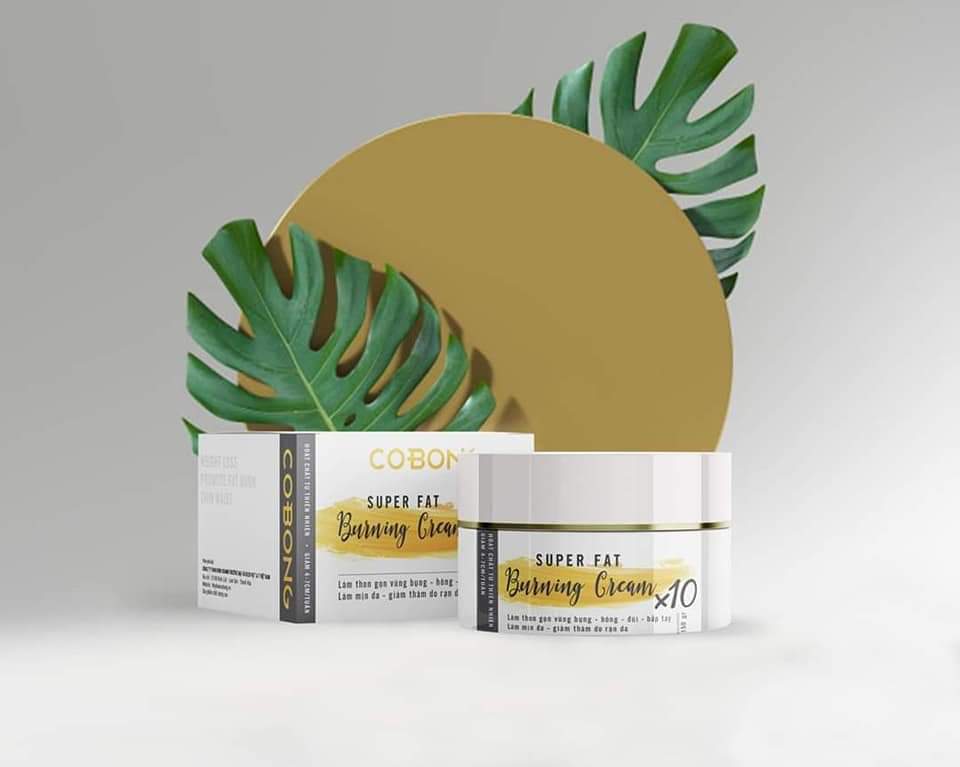 Kem tan mỡ Cô Bông 250g Tặng Nịt Bụng Thước Dây