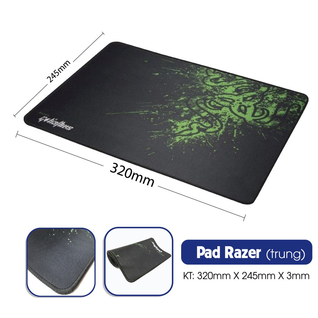 Lót chuột razer 30*25 chất lượng cao