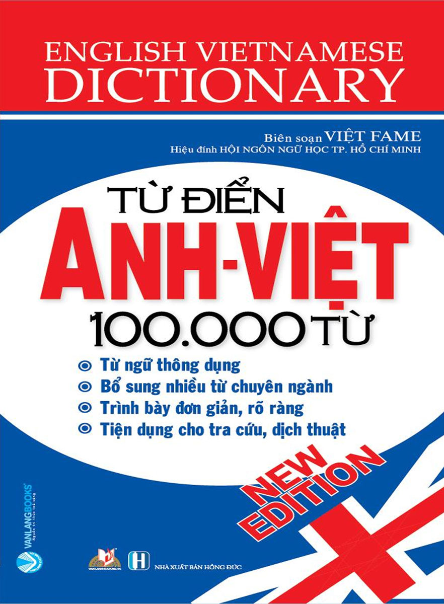 Từ điển anh việt 100.000 từ