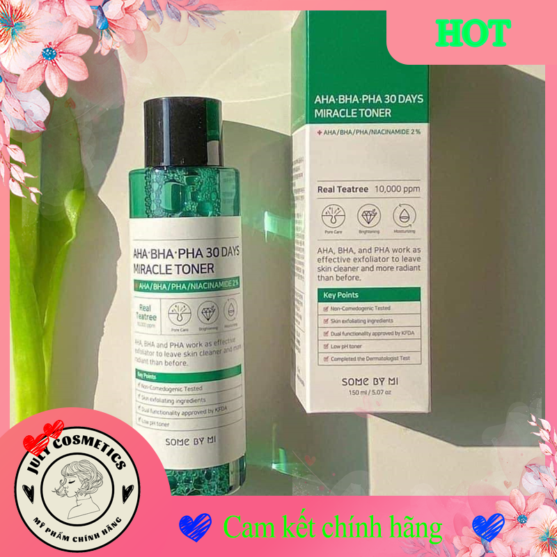 [Chính hãng] TONER AHA-BHA-PHA 30DAYS MIRACLE 150ML SOME BY MI