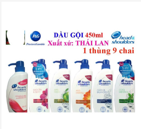 Dầu gội head and shoulder thái lan 410ml