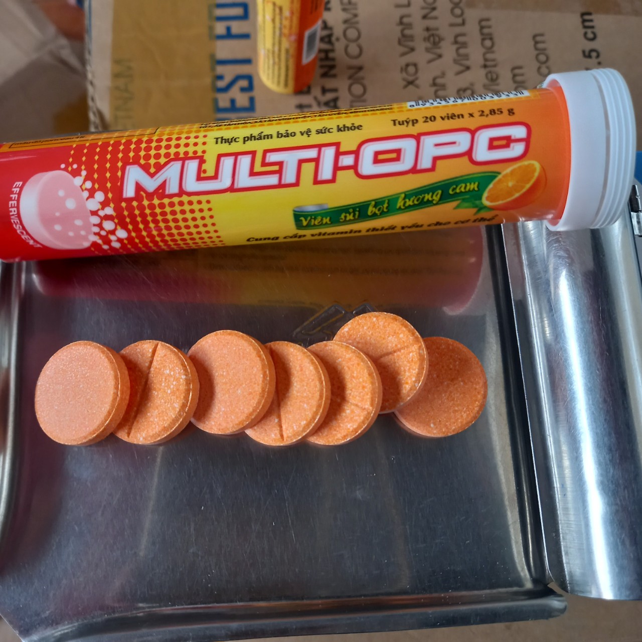 Vitamin c sủi hàng opc 1 típ 20 viên