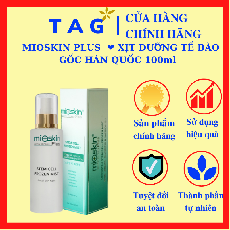 Mioskin plus ❤️ ❤️ xịt dưỡng tế bào gốc hàn quốc 100ml