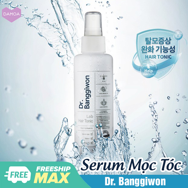 Chai xịt Tinh chất Mọc tóc DR.BANGGIWON LAB HAIR TONIC - Giảm gàu, Giảm nấm da đầu Chính hãng Hàn Quốc 150ml