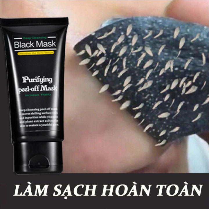 ✨mặt nạ lột bỏ mụn đầu đen mụn đầu đen,thông thoáng lỗ chân lông, loại bỏ mụn cám, gel lột mụn đầu đen than hoạt tính đa năng giúp hút mụn đầu đen