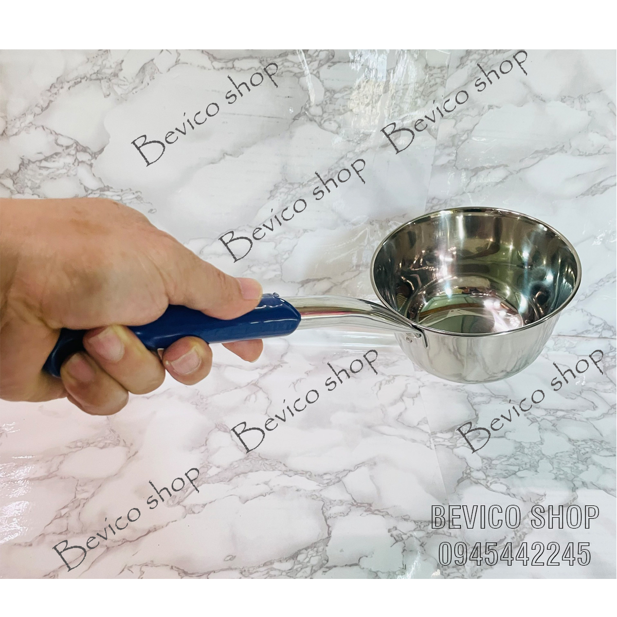 Gáo inox múc nước 300ml, 600ml, 800ml, 1200ml