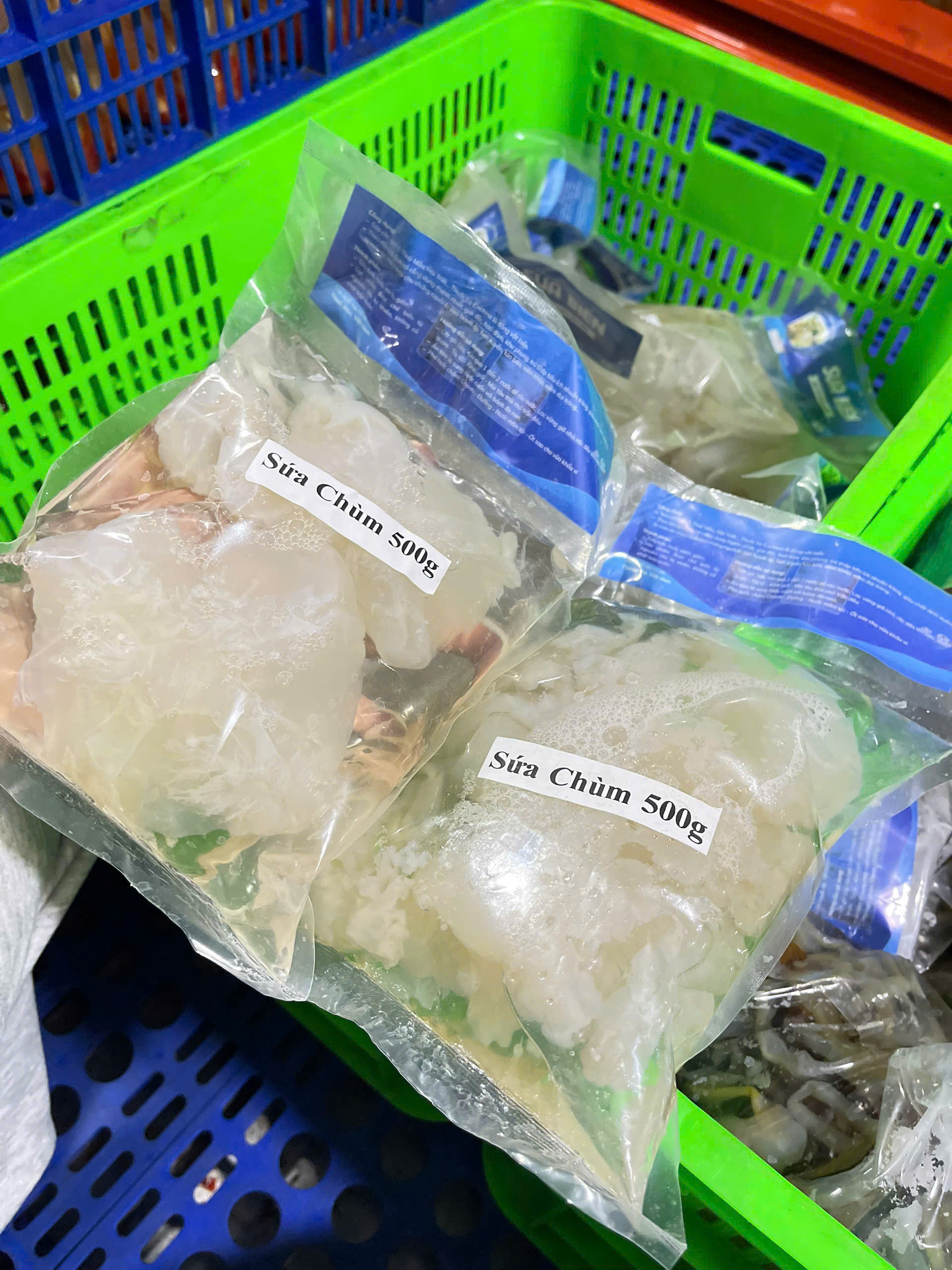 Sứa Chùm đã được Xã Mặn - Gói 500g luôn nước 1kg
