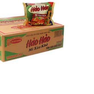 Thùng 30 gói mì xào Hảo Hảo vị tôm xào chua ngọt 75g