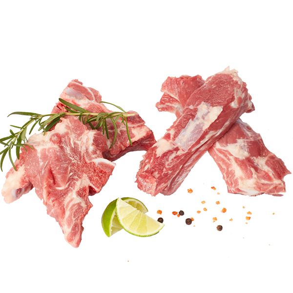 [GIAO NHANH 2H HCM] 1KG SƯỜN GIÀ HEO TƯƠI - THỊT HEO NÓNG TÂN GIÀU FOOD -