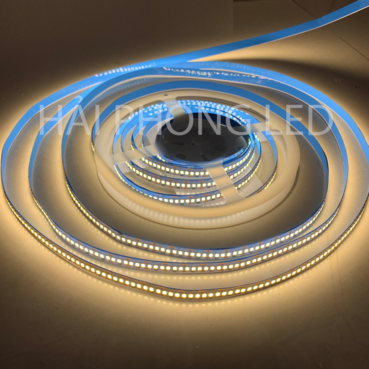 Cuộn LED Chip SMD 5M Siêu sáng 240 led/m Đèn LED PCB Mềm 12V Dải Đèn LED Siêu Sáng 1 Hàng 240 LED/M 3 Màu Trắng Vàng 6500K - 3000K