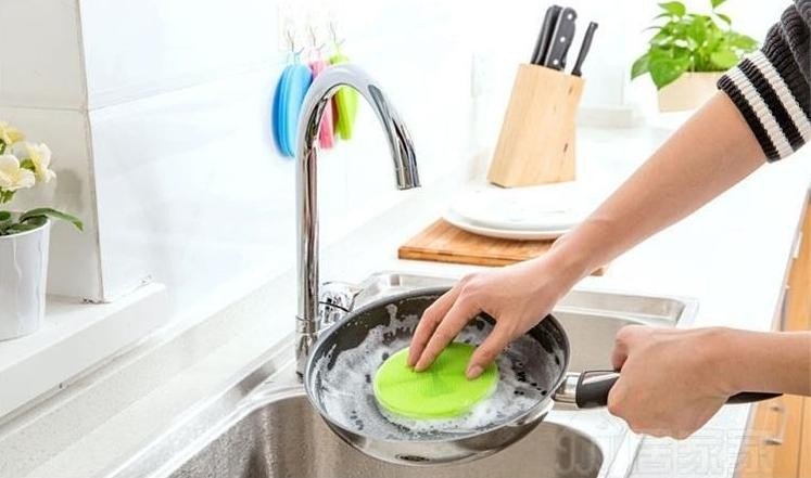 Rửa chén silicon đa năng