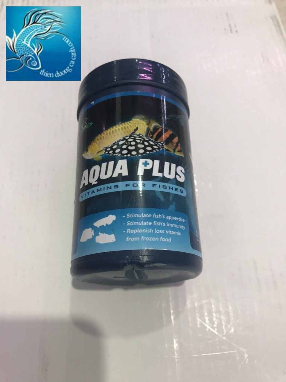 Aqua plus vitamin dành cho cá rồng cá hổ cá sam hủ 100gam,vintanmin dành cho cá cảnh