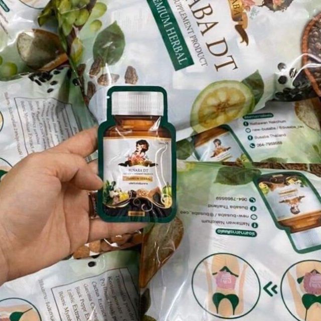 10 Viên uống thải độc khử mỡ giảm cân Detox Busaba DT Thái Lan