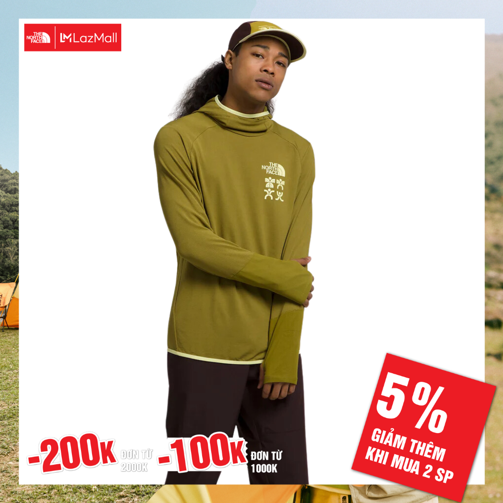 The North Face Áo Thun Nam Dài Tay Có Nón Men Trailwear Cerro Alto Hoodie NF0A84KOB0