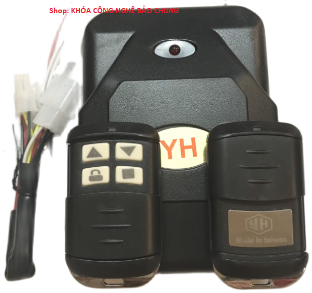 Hộp nhận cửa cuốn tần số 433mhz giắc cắm sẵn tự thay thế dễ dàng