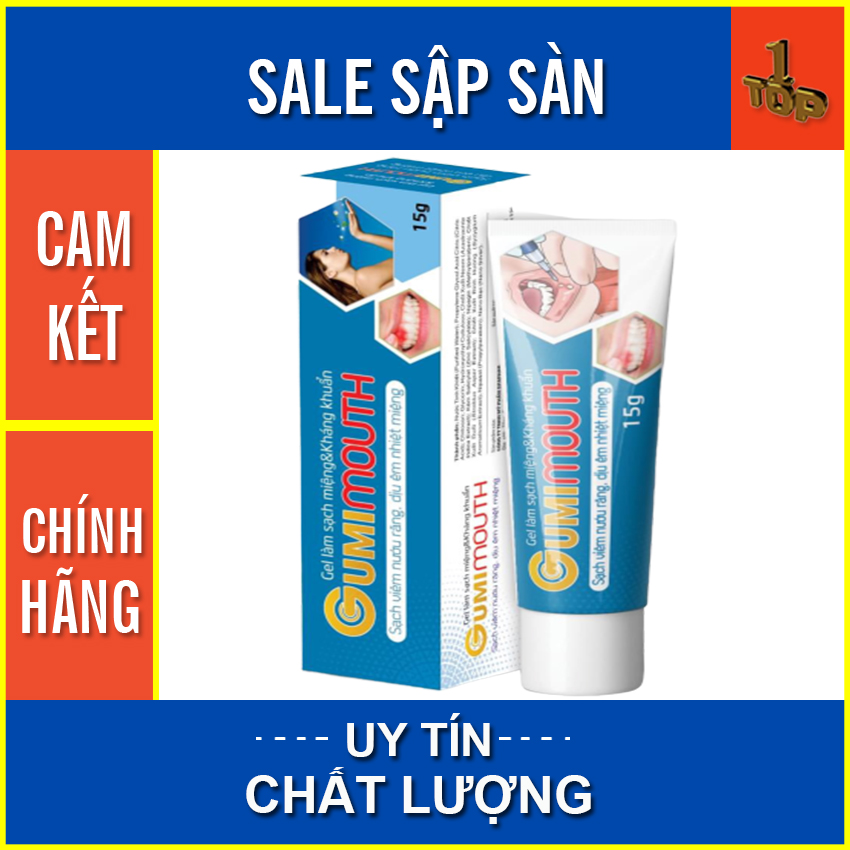 Gumimouth sạch vjjiêm lợi dịu êm nhiệt miệng