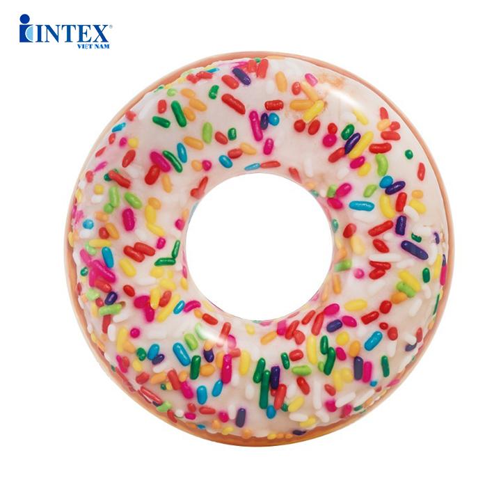 Phao tròn bánh quy 114cm intex 56263 - phao bơi cho bé, phao bơi trẻ em, người lớn