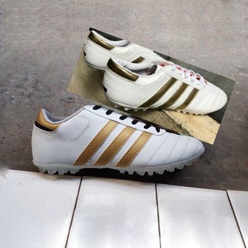 giầy đá bóng 3 sọc khâu kín đế CT3